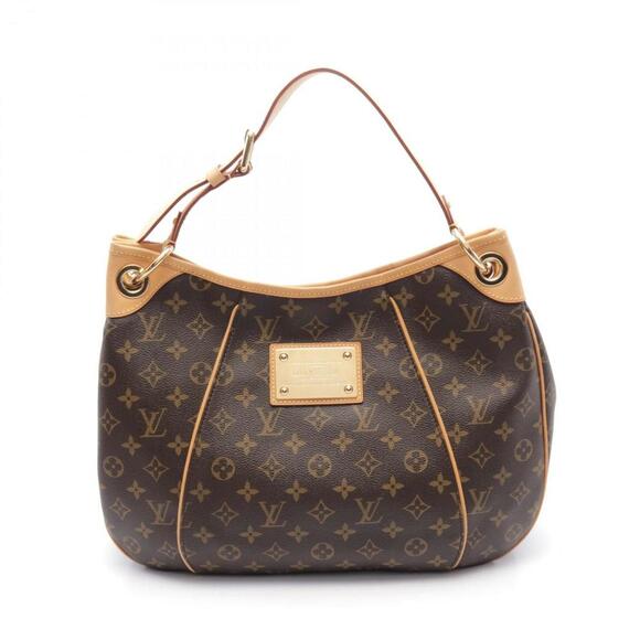 LOUIS VUITTON Brown Monogram Leather Shoulder Bag - Picture 1 of 9